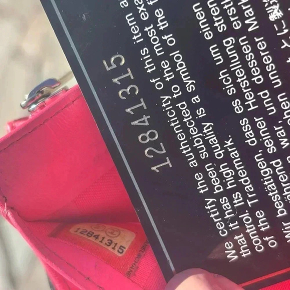 “CHANNEL” 💯 Authentic Combon line Lambskin long bifold wallet comes with card - Picture 6 of 13